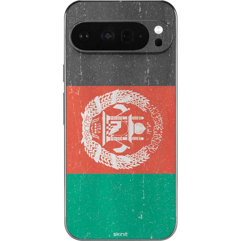 Afghanistan Flag Distressed Pixel 9 Pro XL Skin